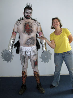 Bodypainting-Kurs-Make-Up-School-Frankfurt